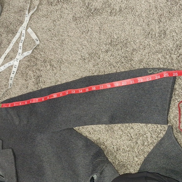 Adam Spencer wool/cashmere blend single-breasted lined overcoat - 44"/XL - gray - Picture 10 of 11